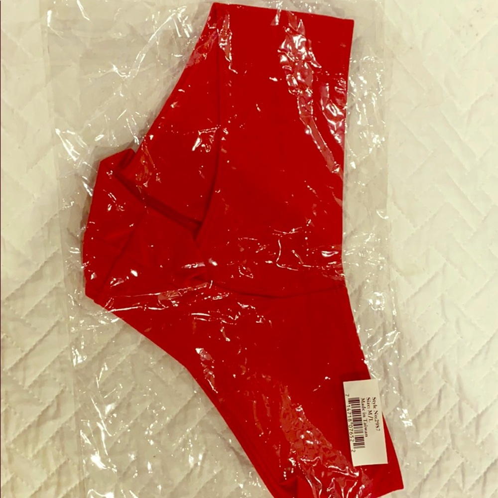 Leg Avenue red bikini bottom